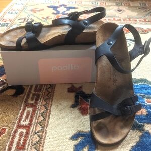 Papillio Birkenstock Lana leather sandals